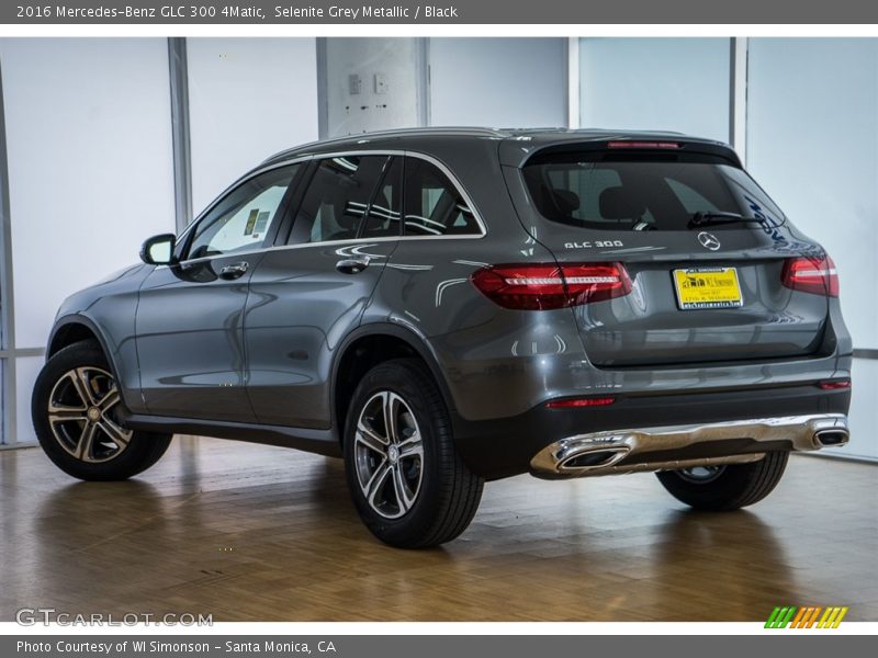 Selenite Grey Metallic / Black 2016 Mercedes-Benz GLC 300 4Matic