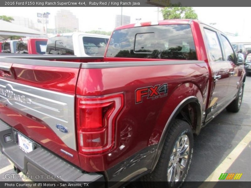 Ruby Red / King Ranch Java 2016 Ford F150 King Ranch SuperCrew 4x4