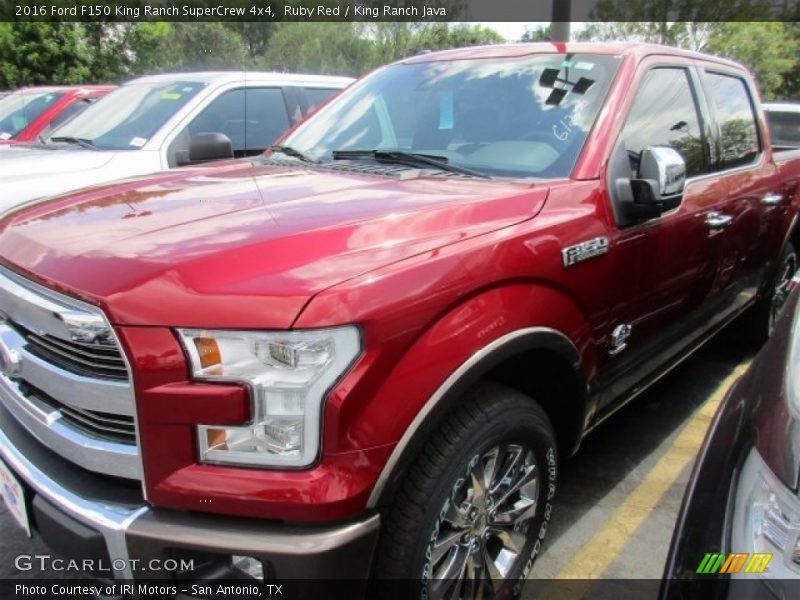 Ruby Red / King Ranch Java 2016 Ford F150 King Ranch SuperCrew 4x4