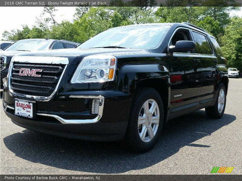 Ebony Twilight Metallic / Jet Black 2016 GMC Terrain SLE