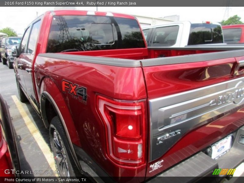 Ruby Red / King Ranch Java 2016 Ford F150 King Ranch SuperCrew 4x4