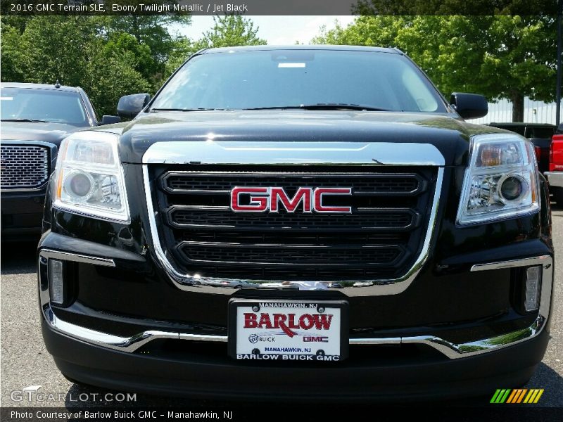 Ebony Twilight Metallic / Jet Black 2016 GMC Terrain SLE