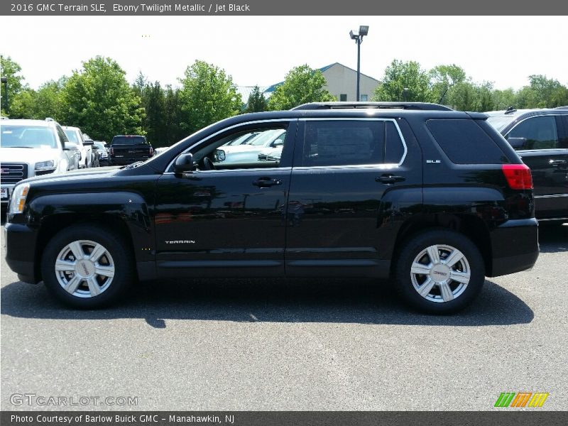 Ebony Twilight Metallic / Jet Black 2016 GMC Terrain SLE
