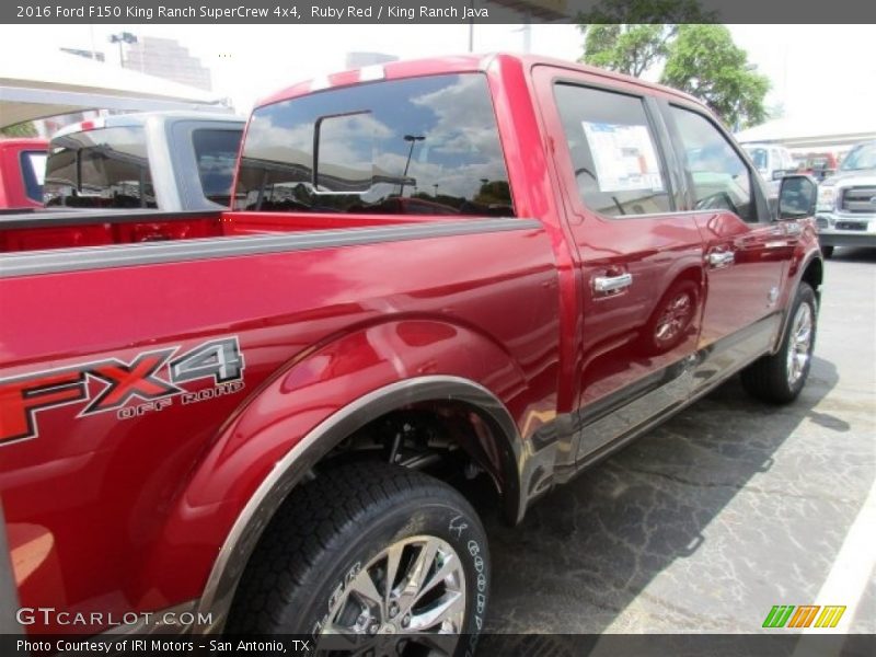 Ruby Red / King Ranch Java 2016 Ford F150 King Ranch SuperCrew 4x4