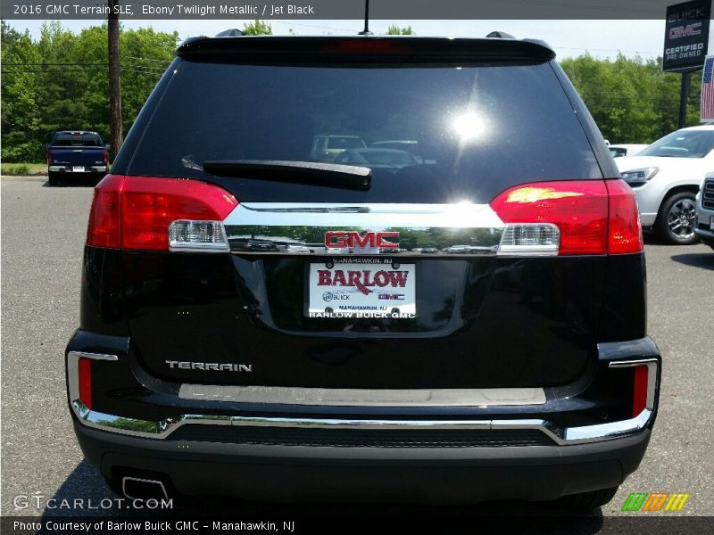 Ebony Twilight Metallic / Jet Black 2016 GMC Terrain SLE