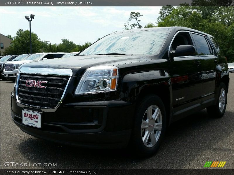 Onyx Black / Jet Black 2016 GMC Terrain SLE AWD