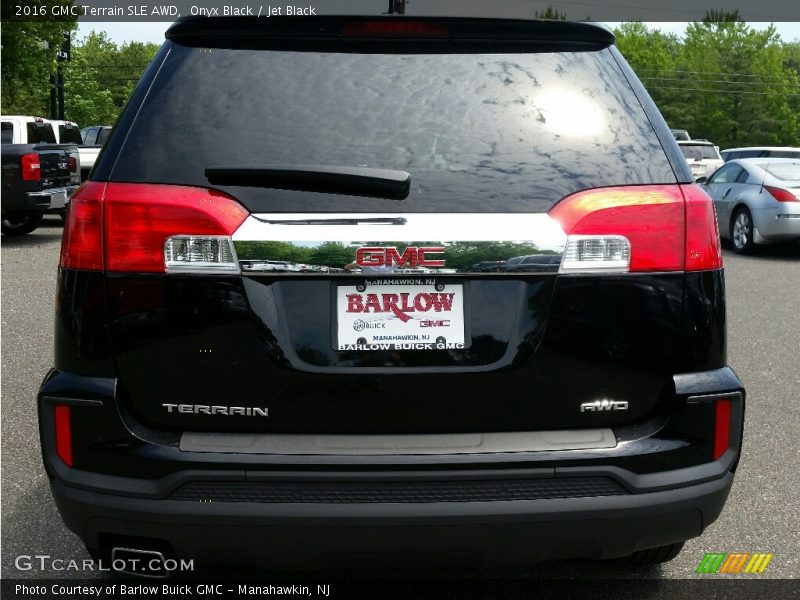 Onyx Black / Jet Black 2016 GMC Terrain SLE AWD