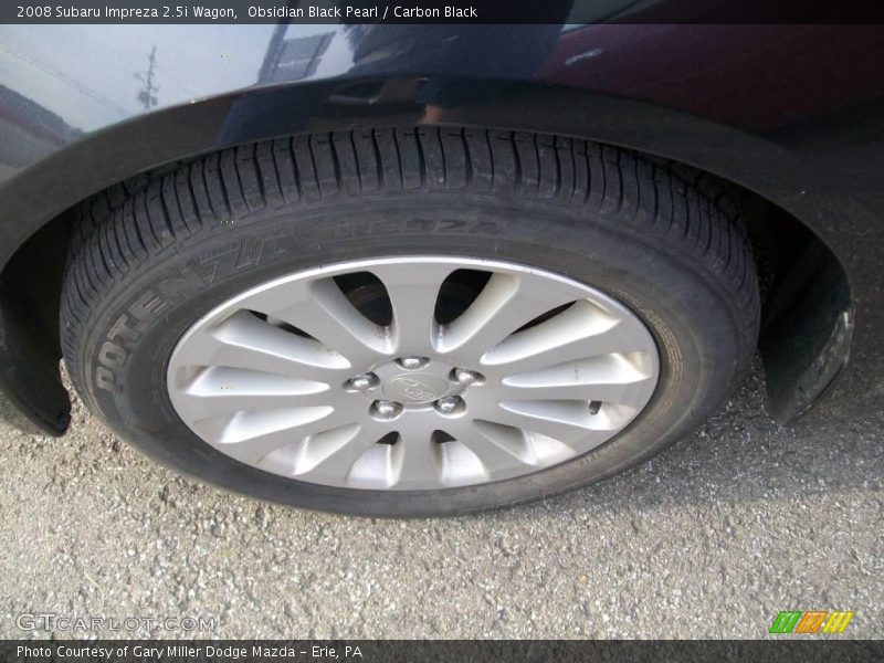 Obsidian Black Pearl / Carbon Black 2008 Subaru Impreza 2.5i Wagon