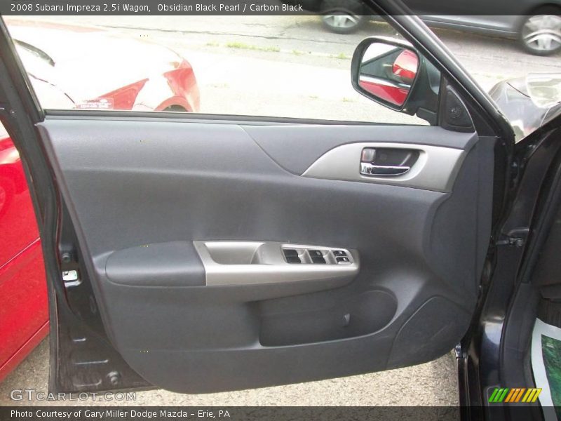 Obsidian Black Pearl / Carbon Black 2008 Subaru Impreza 2.5i Wagon