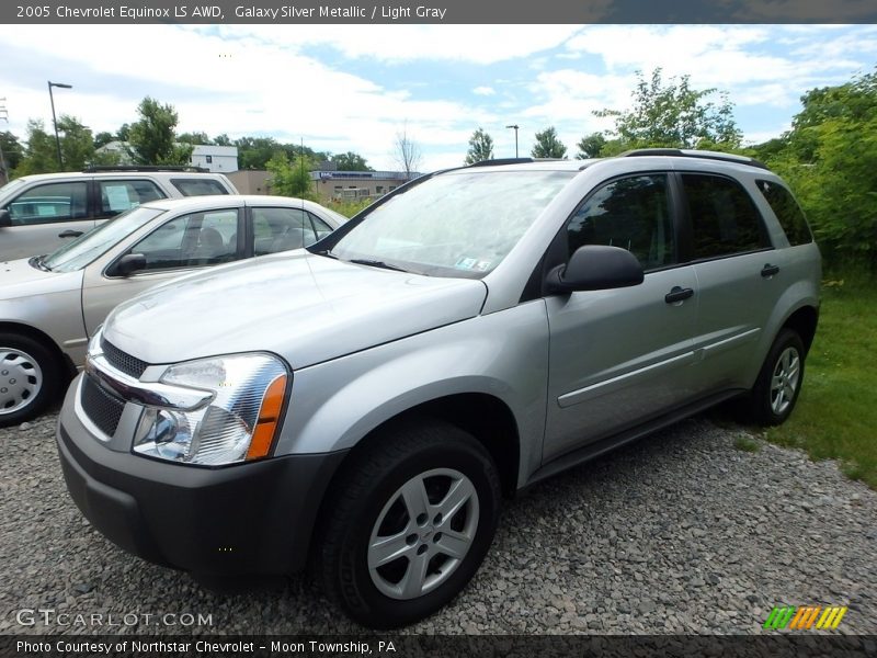 Galaxy Silver Metallic / Light Gray 2005 Chevrolet Equinox LS AWD
