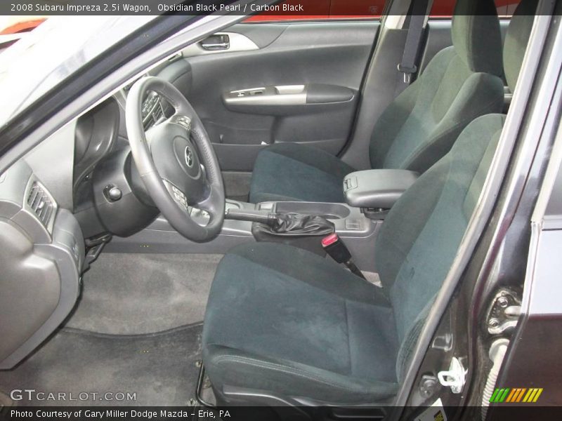 Obsidian Black Pearl / Carbon Black 2008 Subaru Impreza 2.5i Wagon