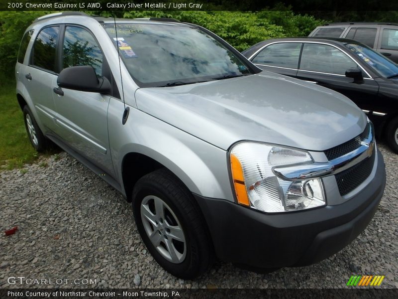Galaxy Silver Metallic / Light Gray 2005 Chevrolet Equinox LS AWD