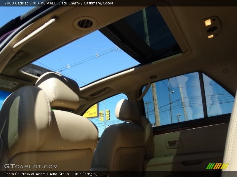 Black Cherry / Cashmere/Cocoa 2008 Cadillac SRX 4 V6 AWD
