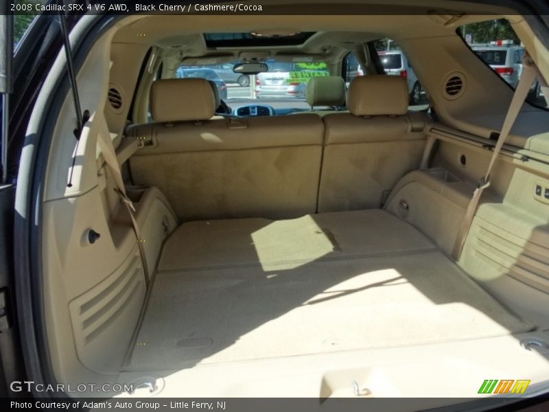 Black Cherry / Cashmere/Cocoa 2008 Cadillac SRX 4 V6 AWD