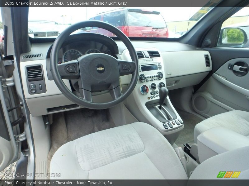 Galaxy Silver Metallic / Light Gray 2005 Chevrolet Equinox LS AWD