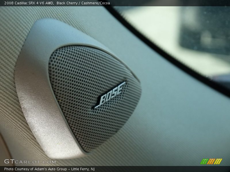 Black Cherry / Cashmere/Cocoa 2008 Cadillac SRX 4 V6 AWD