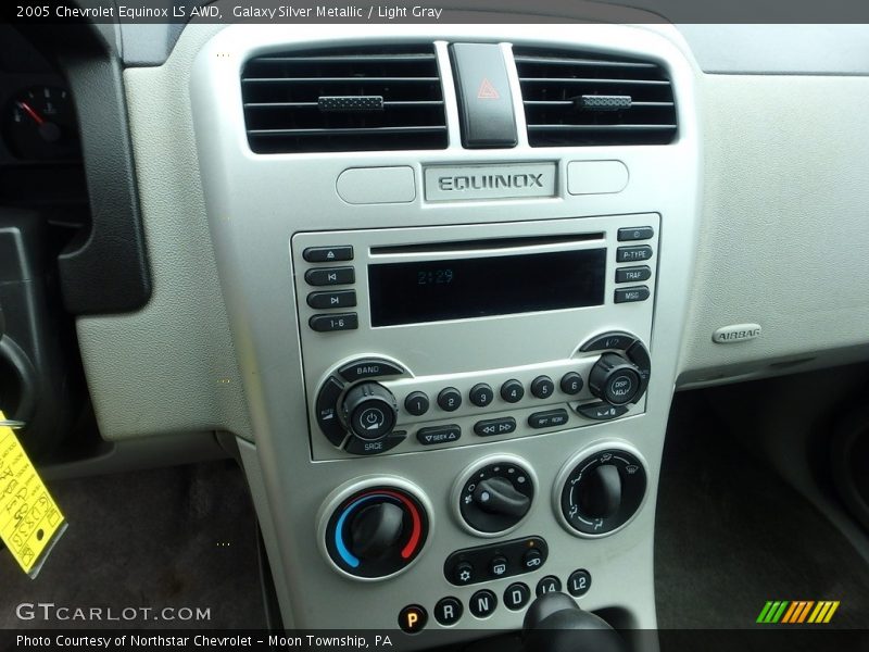 Galaxy Silver Metallic / Light Gray 2005 Chevrolet Equinox LS AWD