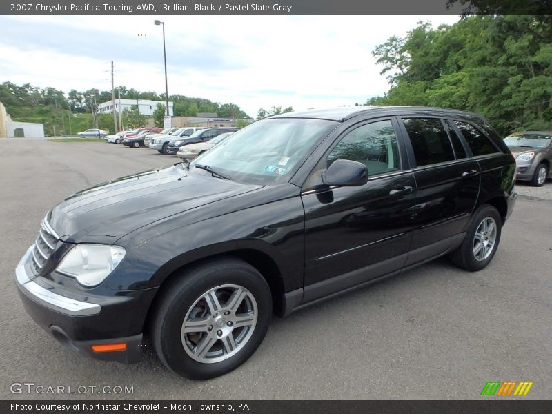 Brilliant Black / Pastel Slate Gray 2007 Chrysler Pacifica Touring AWD