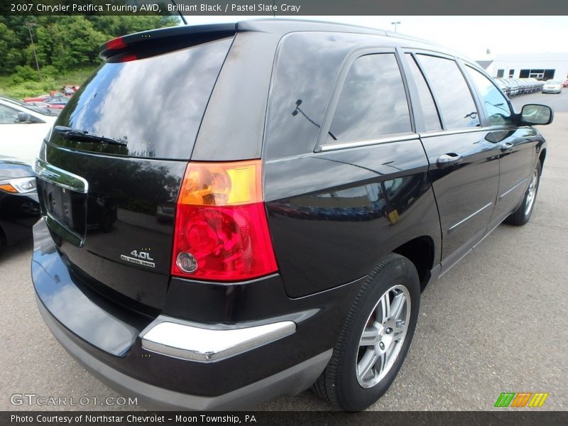 Brilliant Black / Pastel Slate Gray 2007 Chrysler Pacifica Touring AWD