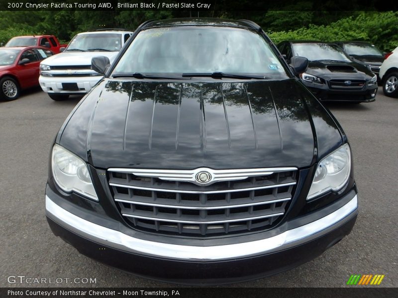 Brilliant Black / Pastel Slate Gray 2007 Chrysler Pacifica Touring AWD