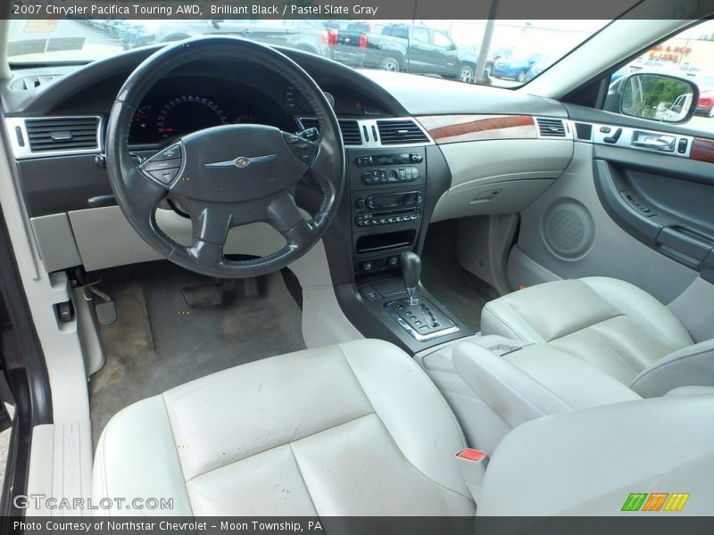 Brilliant Black / Pastel Slate Gray 2007 Chrysler Pacifica Touring AWD