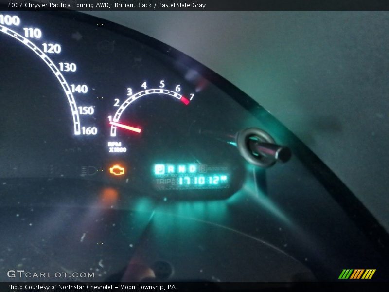 Brilliant Black / Pastel Slate Gray 2007 Chrysler Pacifica Touring AWD