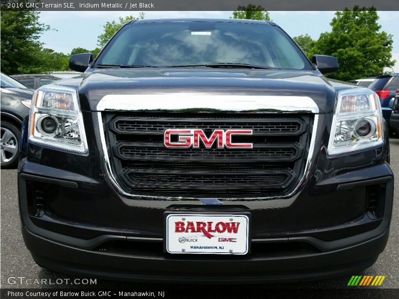 Iridium Metallic / Jet Black 2016 GMC Terrain SLE