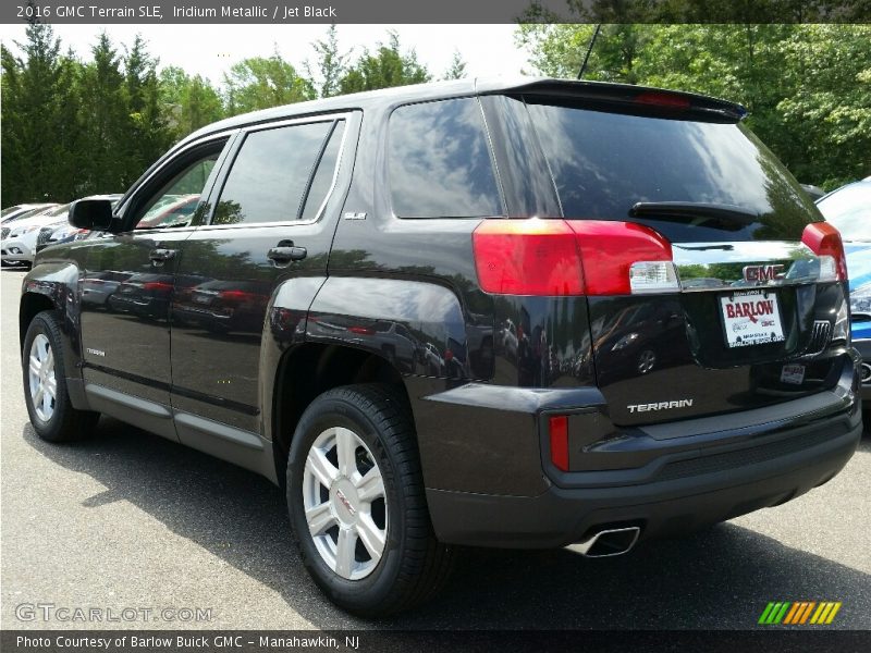 Iridium Metallic / Jet Black 2016 GMC Terrain SLE