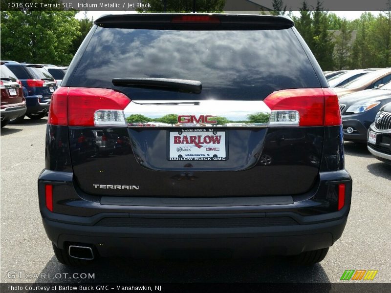 Iridium Metallic / Jet Black 2016 GMC Terrain SLE