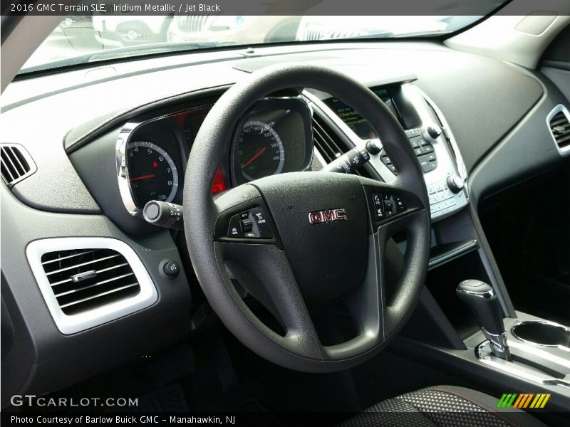 Iridium Metallic / Jet Black 2016 GMC Terrain SLE