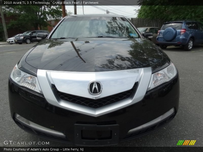 Crystal Black Pearl / Parchment 2010 Acura TL 3.5 Technology