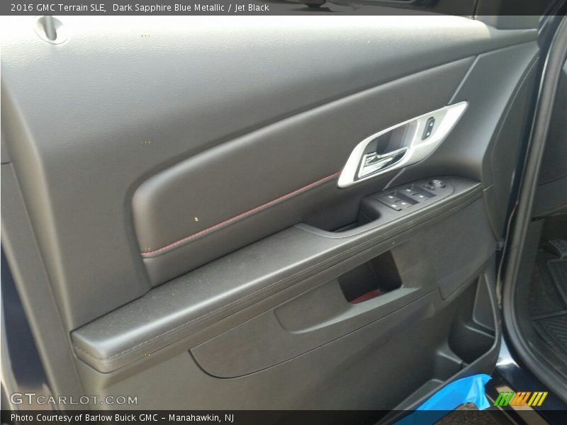 Dark Sapphire Blue Metallic / Jet Black 2016 GMC Terrain SLE