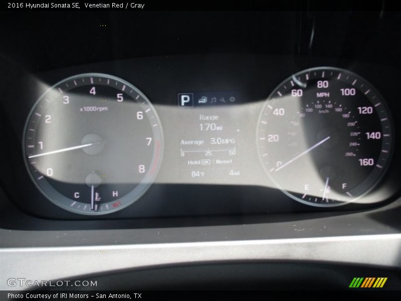 Venetian Red / Gray 2016 Hyundai Sonata SE
