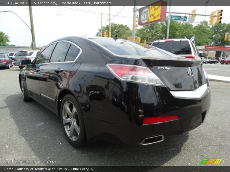 Crystal Black Pearl / Parchment 2010 Acura TL 3.5 Technology