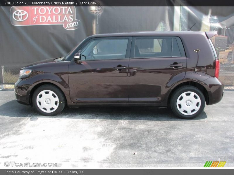 Blackberry Crush Metallic / Dark Gray 2008 Scion xB