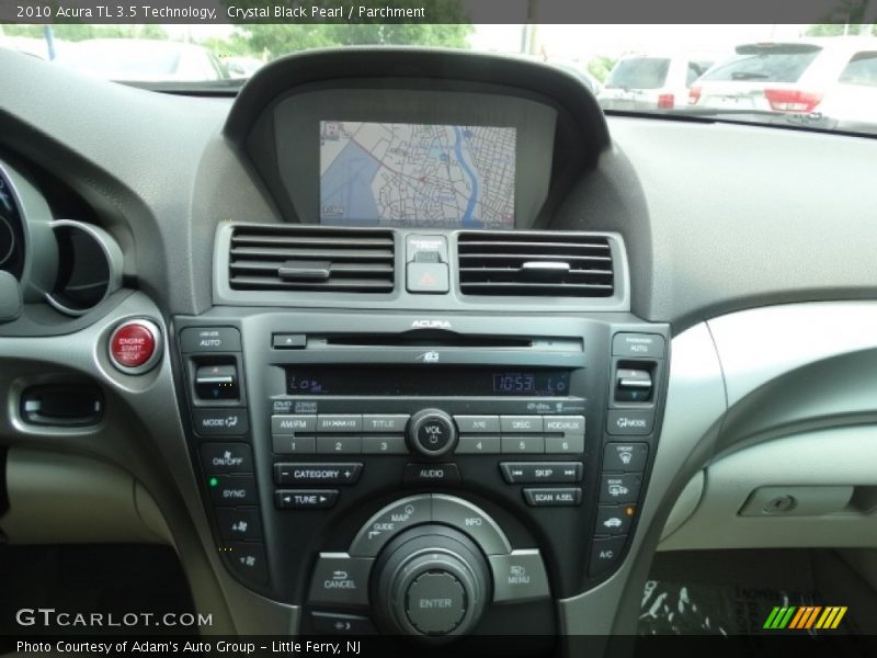 Crystal Black Pearl / Parchment 2010 Acura TL 3.5 Technology