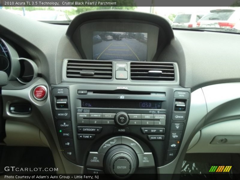 Crystal Black Pearl / Parchment 2010 Acura TL 3.5 Technology