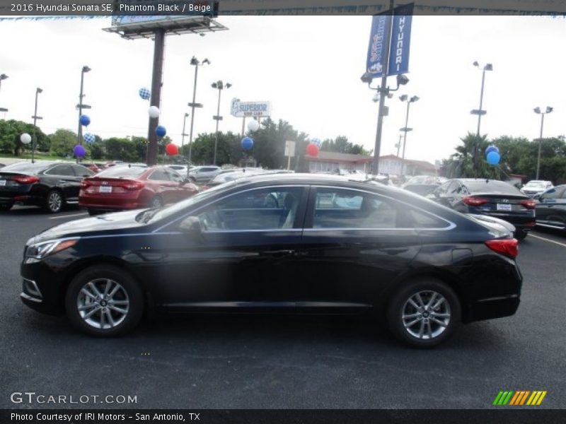 Phantom Black / Beige 2016 Hyundai Sonata SE