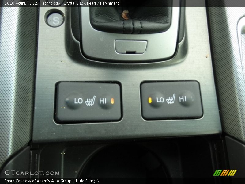 Crystal Black Pearl / Parchment 2010 Acura TL 3.5 Technology