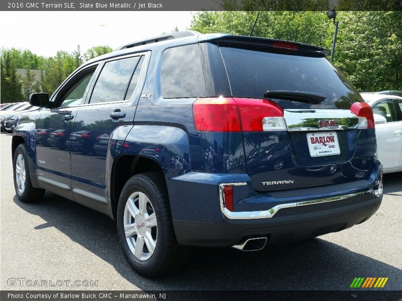 Slate Blue Metallic / Jet Black 2016 GMC Terrain SLE