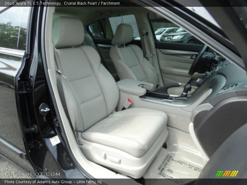 Crystal Black Pearl / Parchment 2010 Acura TL 3.5 Technology