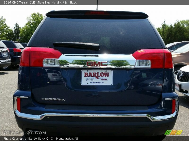Slate Blue Metallic / Jet Black 2016 GMC Terrain SLE