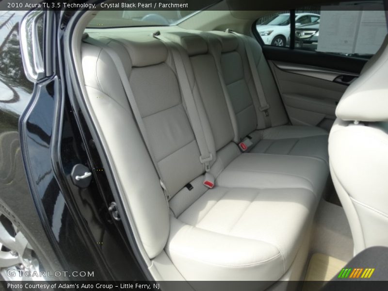 Crystal Black Pearl / Parchment 2010 Acura TL 3.5 Technology