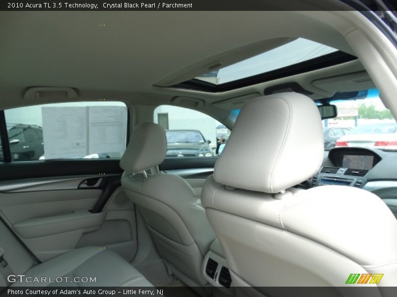 Crystal Black Pearl / Parchment 2010 Acura TL 3.5 Technology