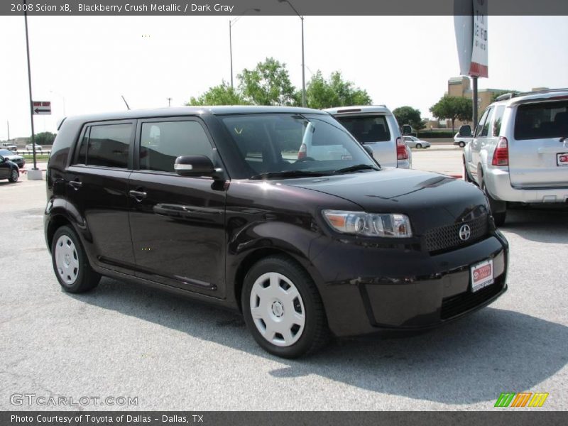 Blackberry Crush Metallic / Dark Gray 2008 Scion xB