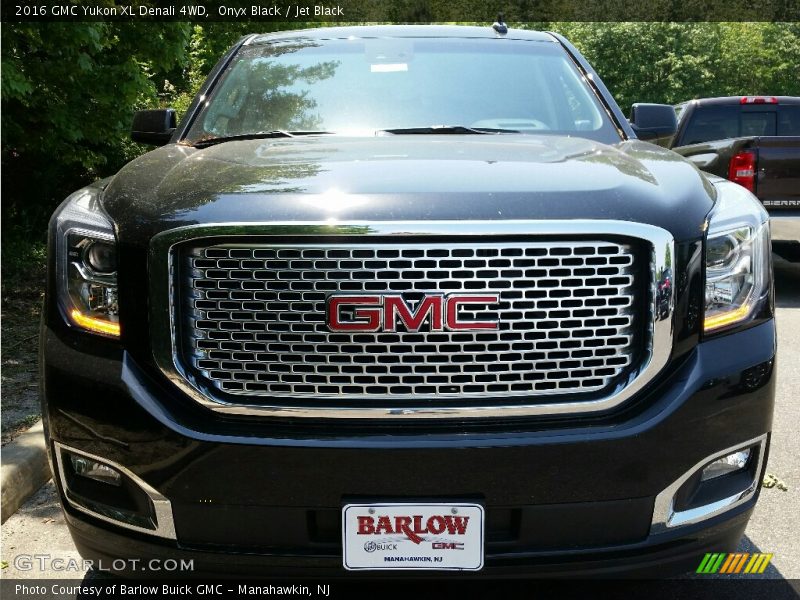 Onyx Black / Jet Black 2016 GMC Yukon XL Denali 4WD