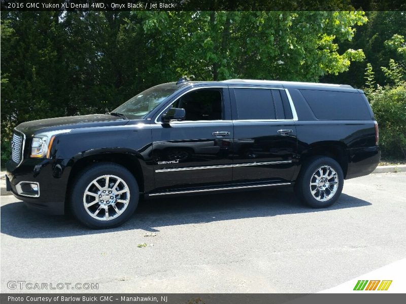 Onyx Black / Jet Black 2016 GMC Yukon XL Denali 4WD