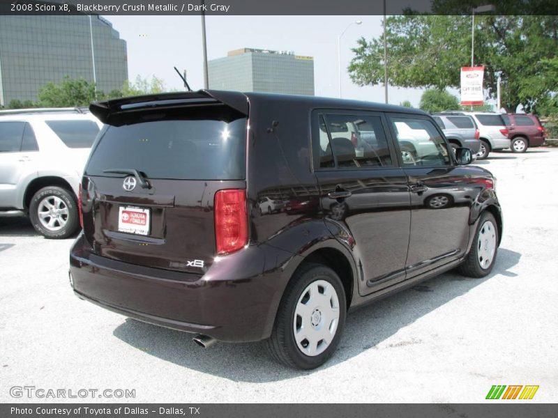Blackberry Crush Metallic / Dark Gray 2008 Scion xB