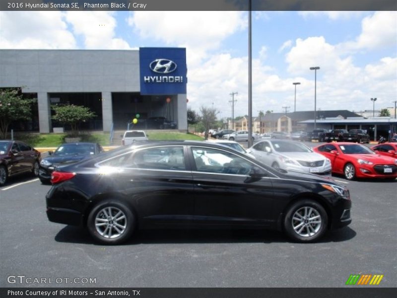 Phantom Black / Gray 2016 Hyundai Sonata SE