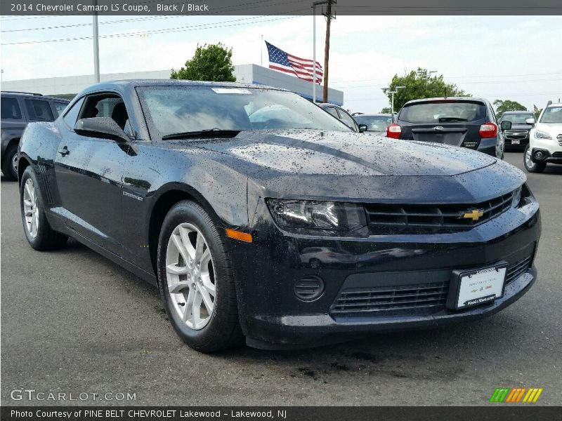 Black / Black 2014 Chevrolet Camaro LS Coupe
